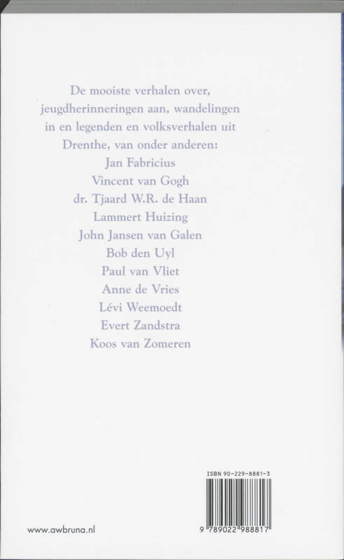 Als een god in Drenthe Als een god in Drenthe achterkant