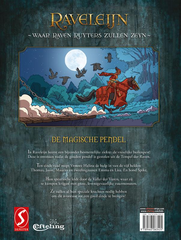 De magische pendel / Raveleijn / 1 achterkant