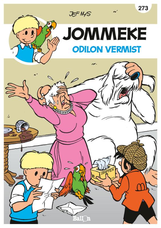 boekenbalie_9789462102330_cover Odilon vermist / Jommeke strip / 273