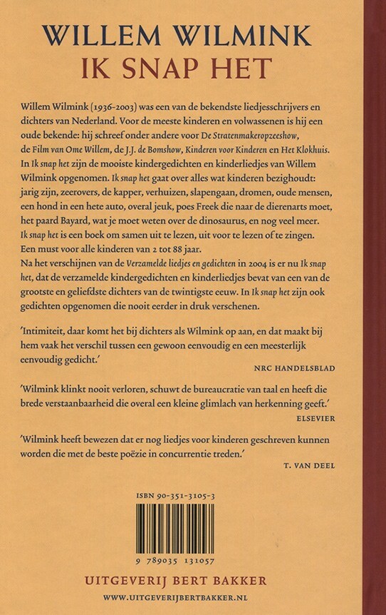 Ik snap het achterkant