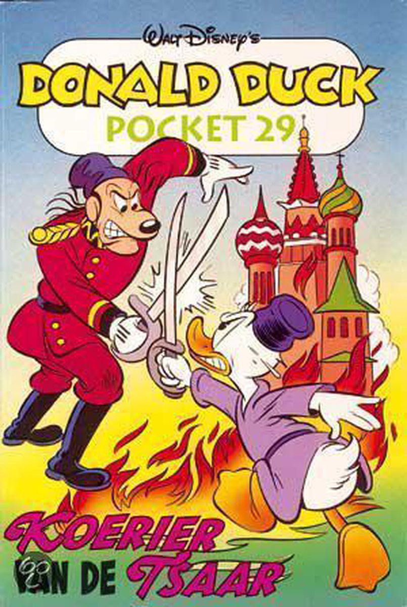 boekenbalie_9789054280675_cover Donald Duck pocket 029 koerier van de tsaar