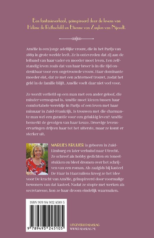 De kracht van Amélie achterkant