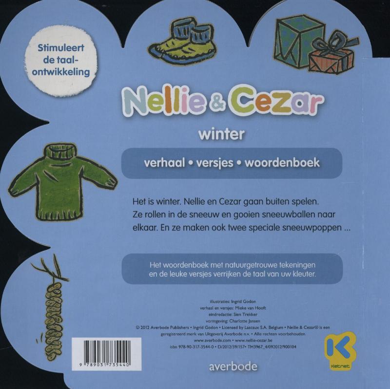 Nellie & Cezar  -   Winter achterkant