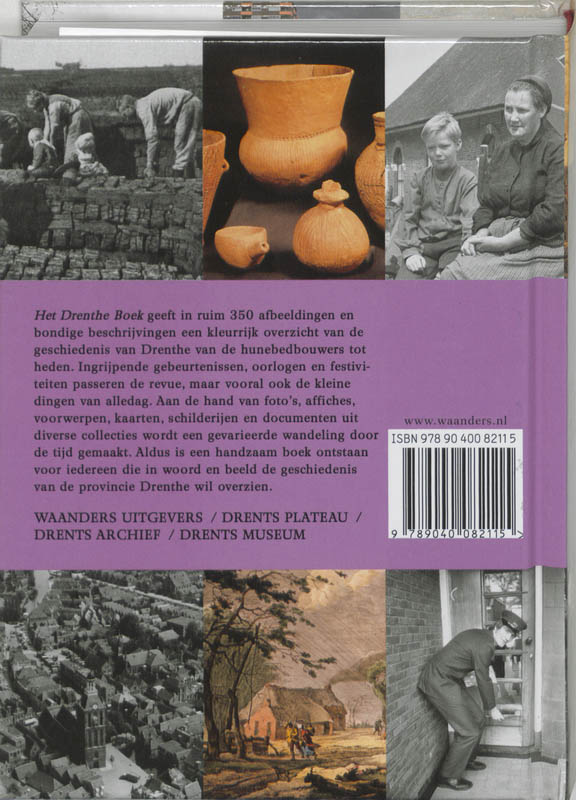 Drenthe Boek Drenthe Boek achterkant