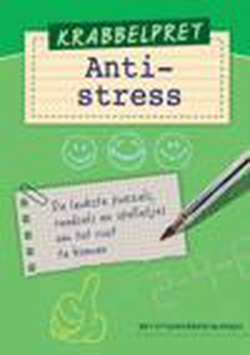 boekenbalie_9789043829151_cover Krabbelpret Anti-stress 80 bladzijde