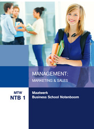 MTW NTB 1 : Maatwerk Notenboom: Management: Marketing & Sales