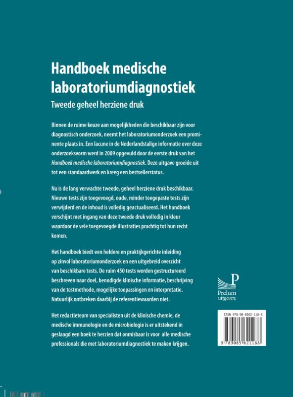 Handboek medische laboratoriumdiagnostiek achterkant