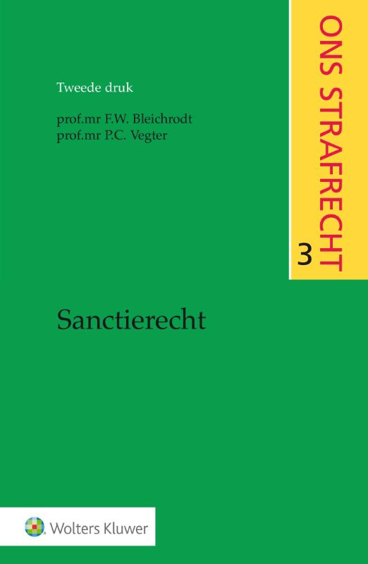 Sanctierecht / Ons strafrecht / 3