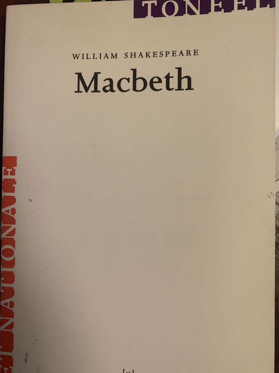 boekenbalie_9789064032295_cover Macbeth / Toneelteksten Het Nationaal Toneel / 12