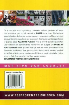 100% Madrid / 100% stedengidsen achterkant