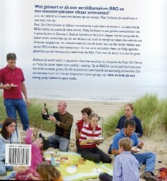Barbecue de wereld rond achterkant