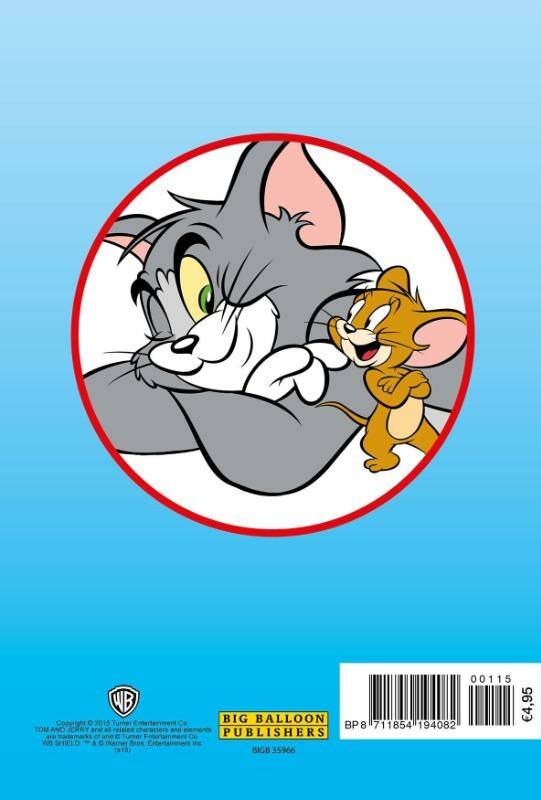 Blijven lachen! en andere verhalen! / Tom en Jerry strippocket / 1 achterkant