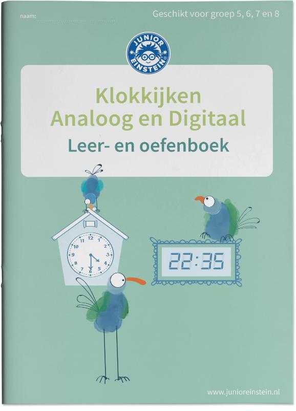 Klokkijken Analoog en Digitaal gemengd / Deel 3