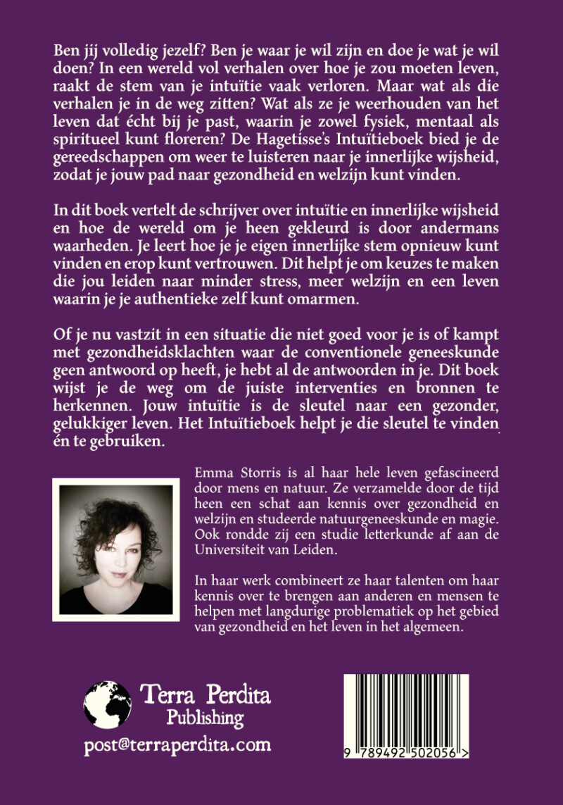 De Hagetisse's Intuïtieboek achterkant