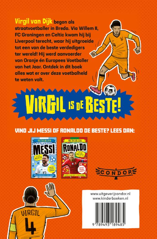 Virgil is de beste / Voetbalhelden achterkant