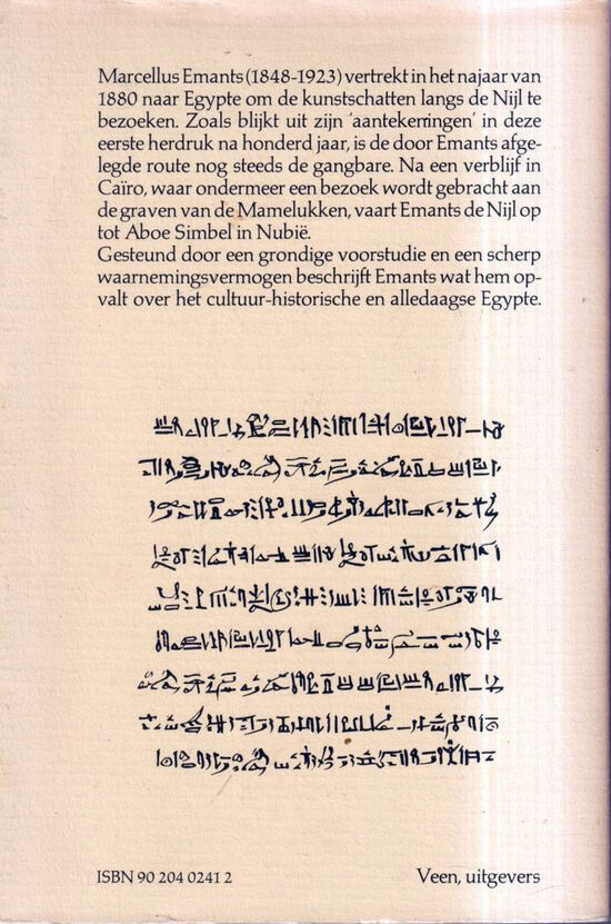 Langs de Nijl / Op schrijvers voeten achterkant