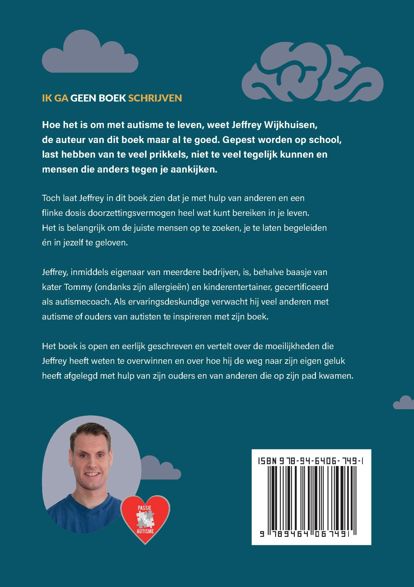 Ik ga geen boek schrijven achterkant