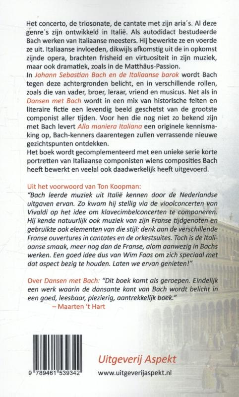 Johann Sebastian Bach en de Italiaanse barok achterkant