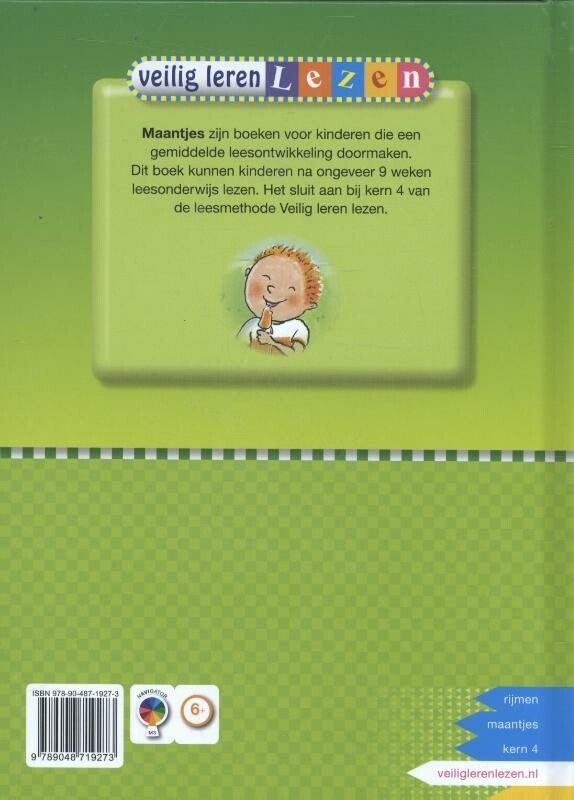 Een zoen voor Koen / Veilig leren lezen achterkant