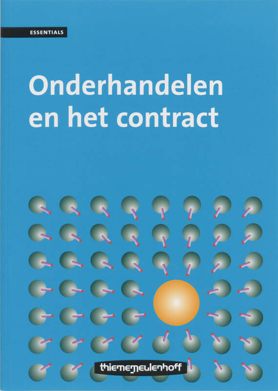 boekenbalie_9789006952001_cover Onderhandelen en het contract / Essentials