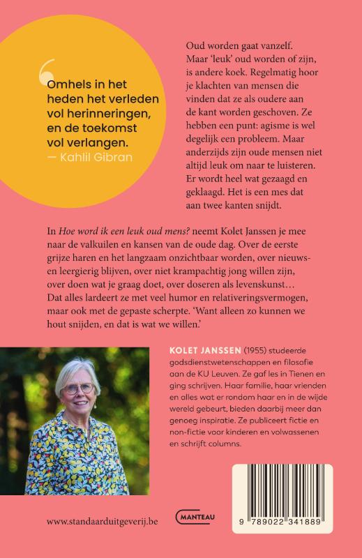 Hoe word ik een leuk oud mens? achterkant