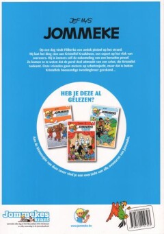 De komkommerprinses / Jommeke / 223 achterkant