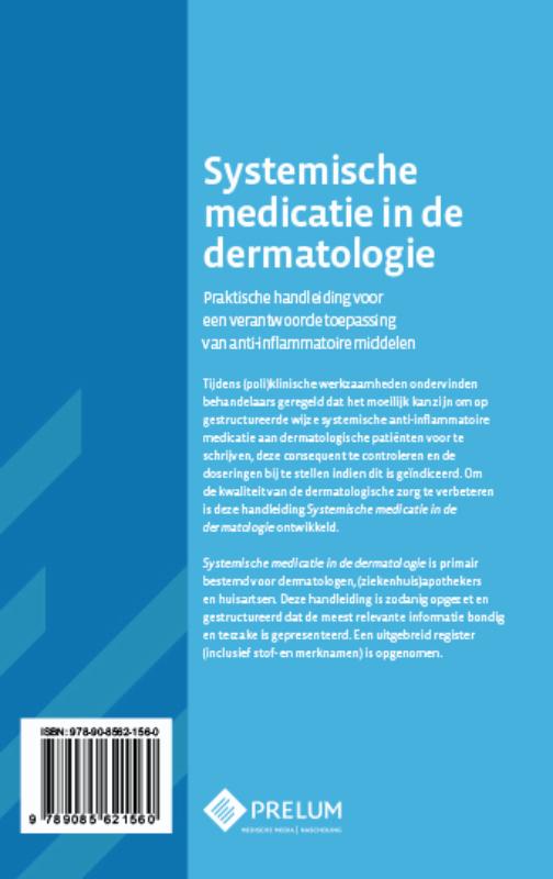Systemische medicatie in de dermatologie achterkant