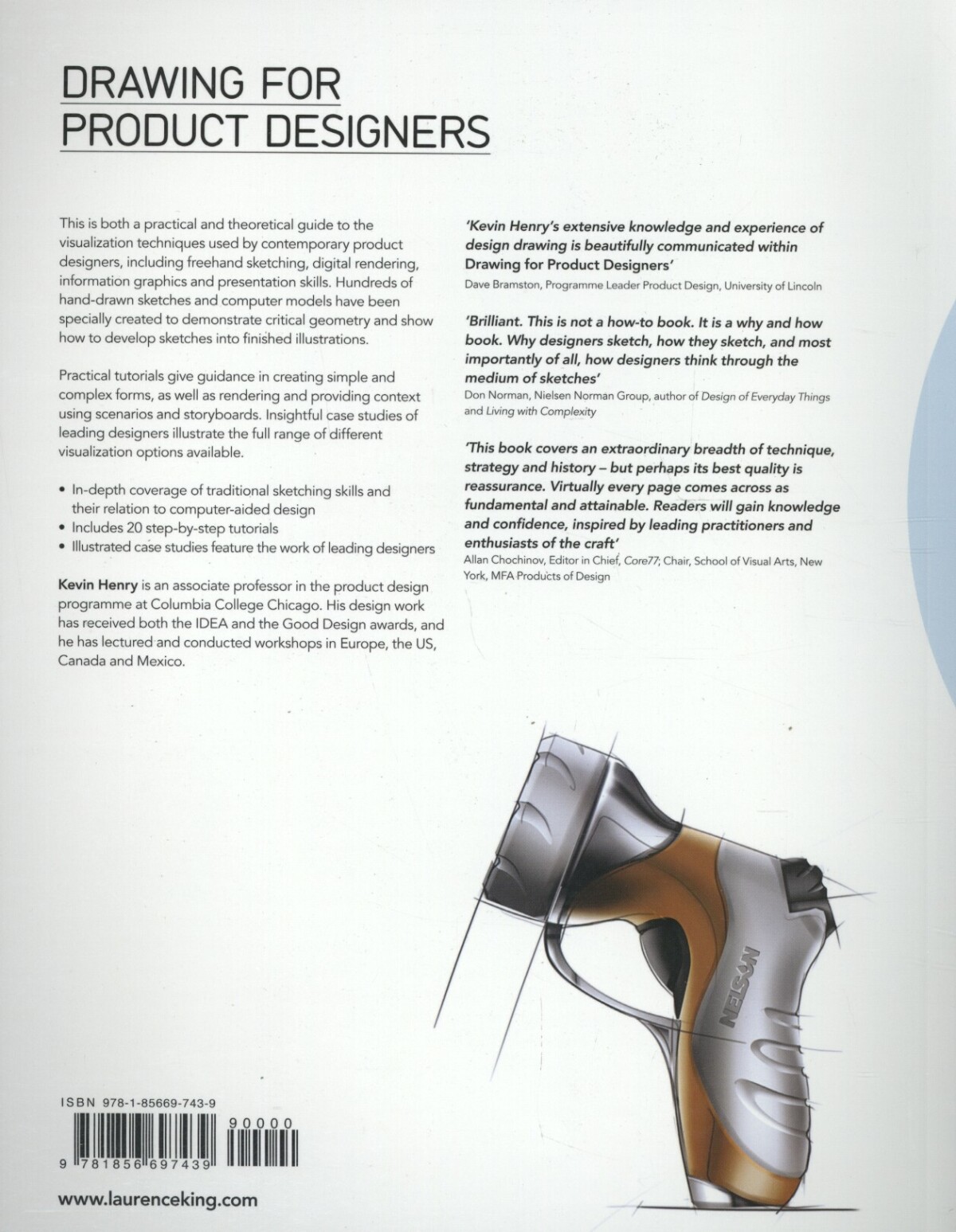 Portfolio skills Drawing for product designers / Portfolio skills Product design achterkant