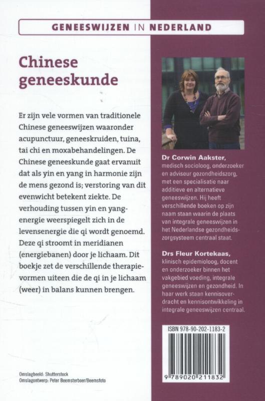 Chinese geneeskunde / Geneeswijzen in Nederland / 3 achterkant