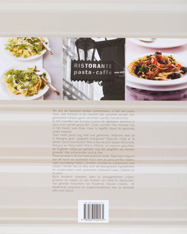 ALLES OVER PASTA Alles Over Pasta achterkant
