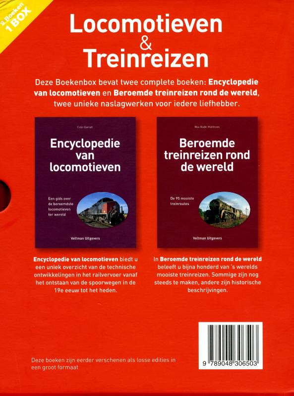 Locomotieven en treinreizen achterkant