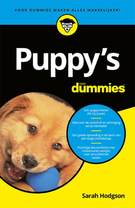 boekenbalie_9789045350318_cover Puppy's voor Dummies / Voor Dummies
