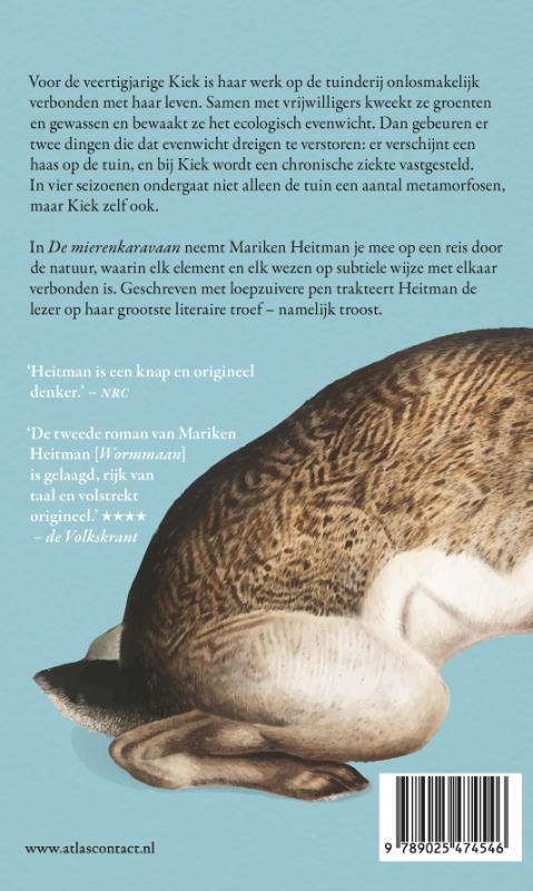 De mierenkaravaan achterkant