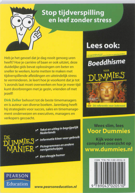 De kleine Timemangement voor Dummies / Voor Dummies achterkant