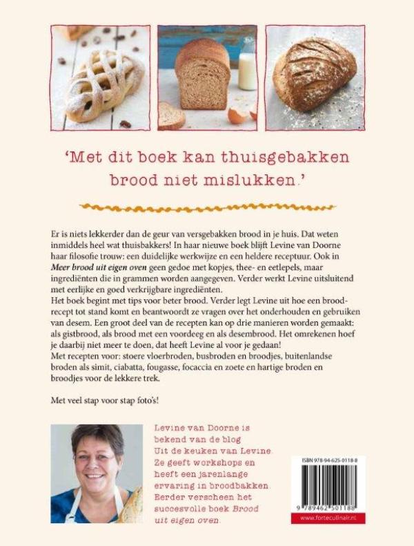 Meer brood uit eigen oven achterkant