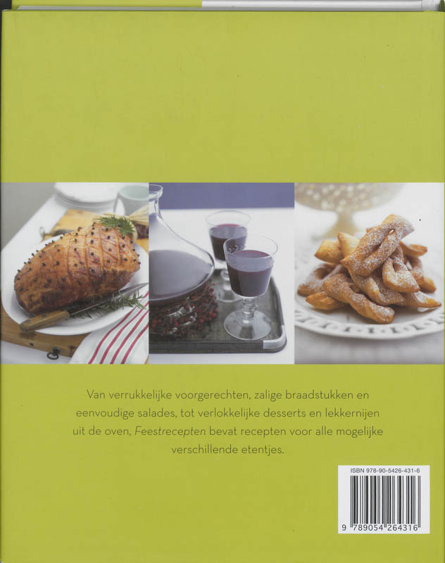 Feestrecepten / Kitchen classics achterkant