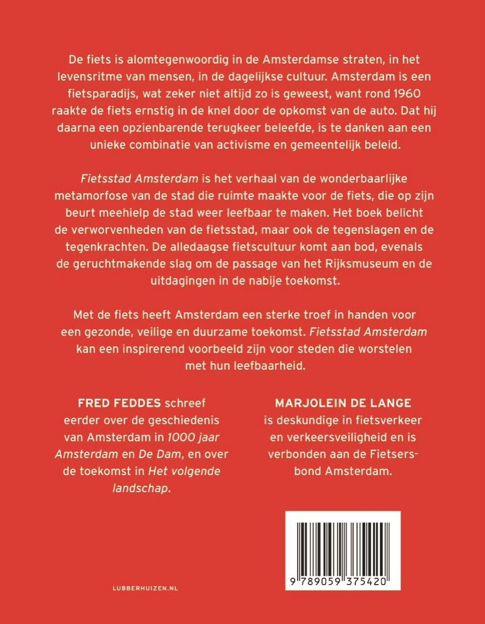 Fietsstad Amsterdam achterkant