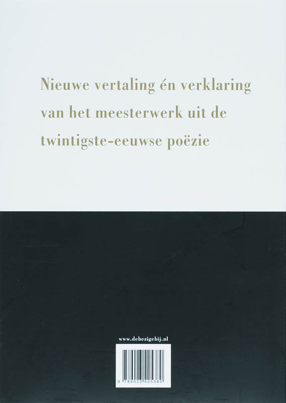 Het barre land Het barre land achterkant