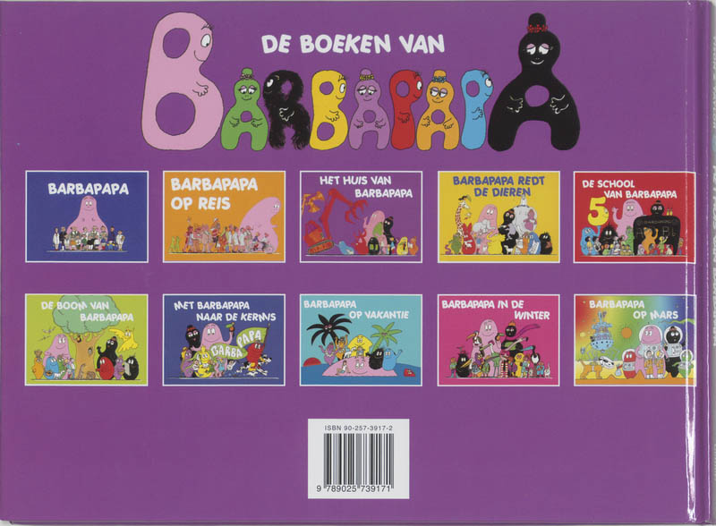 Het huis van Barbapapa / Barbapapa achterkant