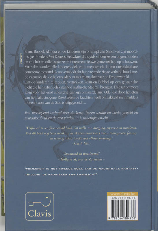 De kronieken van Langlicht / Vrijloper / De kronieken van Langlicht / 2 De kronieken van Langlicht / Vrijloper / De kronieken van Langlicht / 2 achterkant