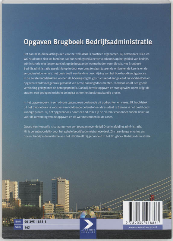 Brugboek Bedrijfsadmin Opgaveboek achterkant