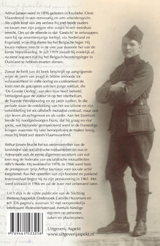 Uit 't slijk Uit 't slijk achterkant