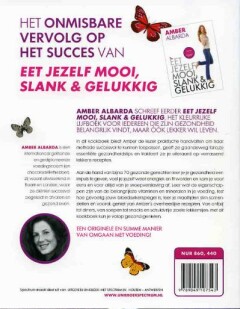 Eet jezelf mooi, slank & gelukkig Eet jezelf mooi, slank & gelukkig achterkant