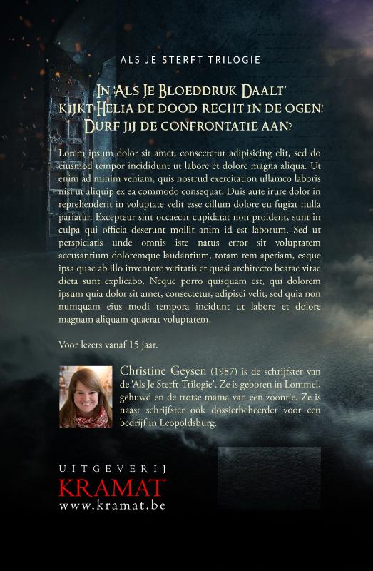 Als je bloeddruk daalt / Als je sterft trilogie / 2 achterkant