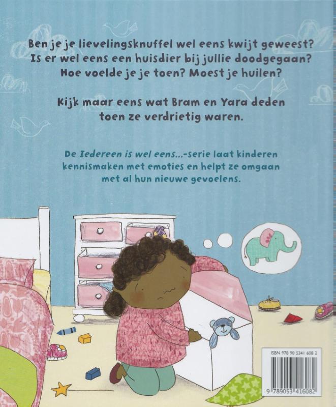 Iedereen is wel eens ... verdrietig / Iedereen is wel eens ... achterkant