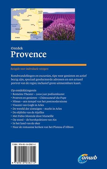 ANWB ontdek  -   Provence achterkant