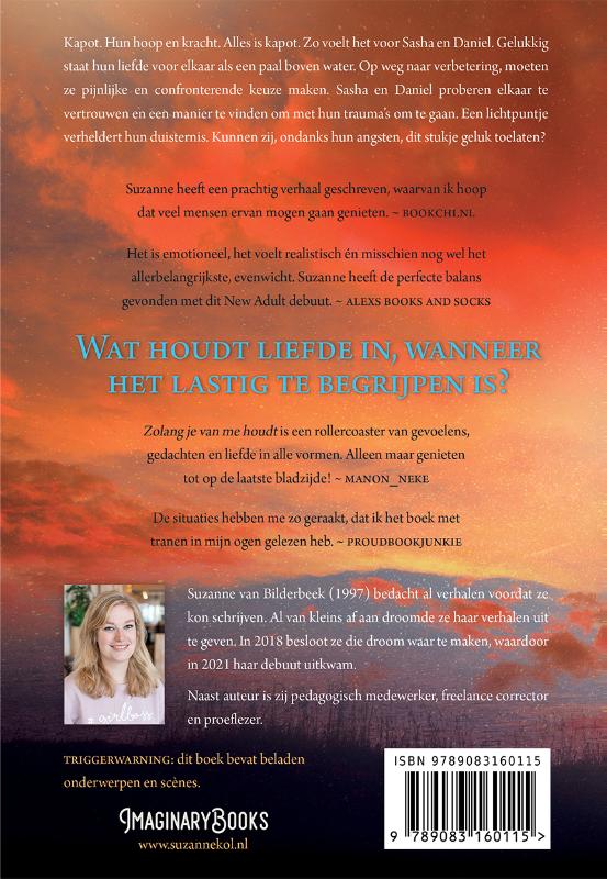 Zolang je bij me blijft achterkant