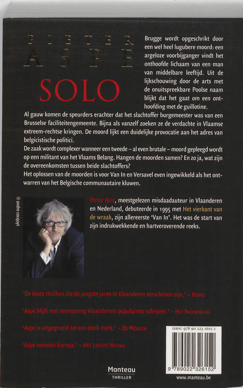 Solo / Meesters in Misdaad / 29 Solo / Meesters in Misdaad / 29 achterkant
