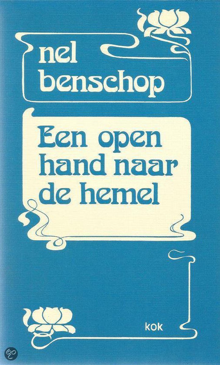 Een open hand naar de hemel