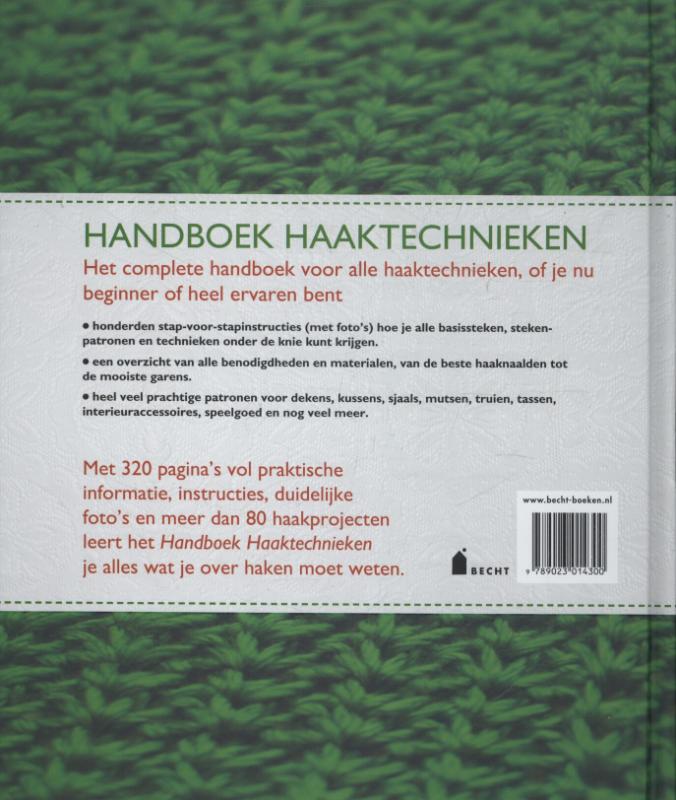 Handboek haaktechnieken achterkant